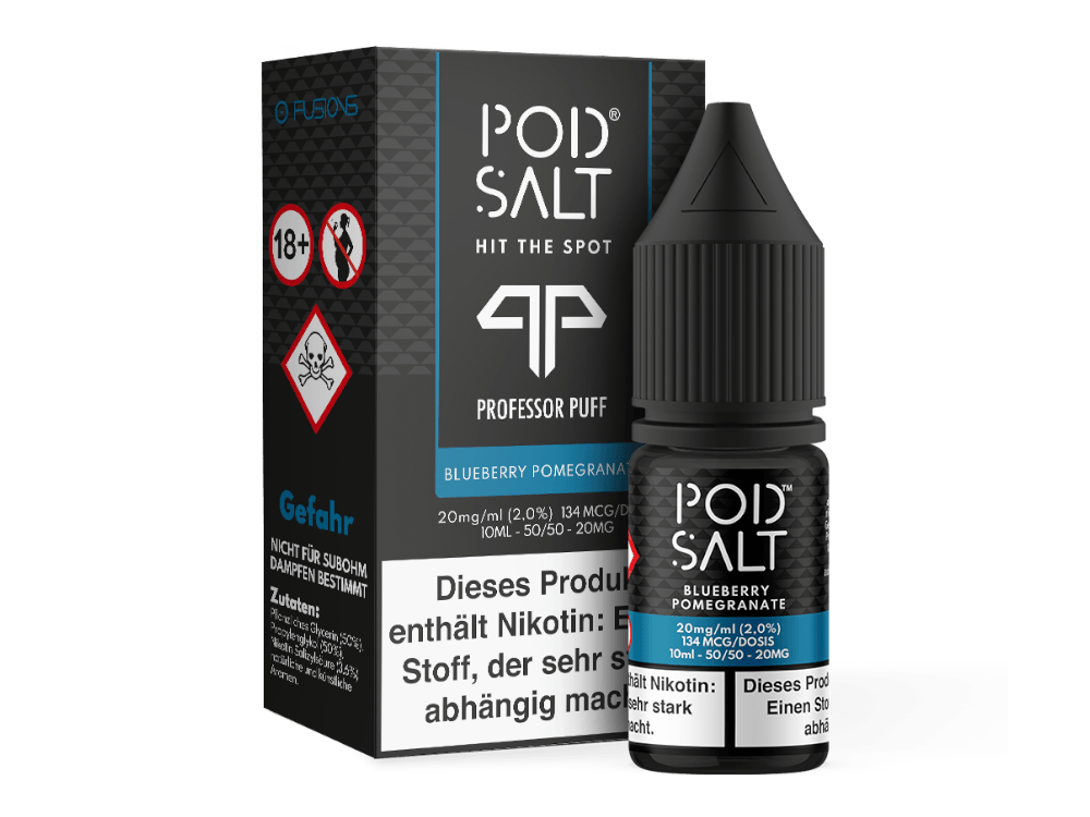 Pod Salt Fusion - Blueberry Pomegranate - Nikotinsalz Liquid - time4vape