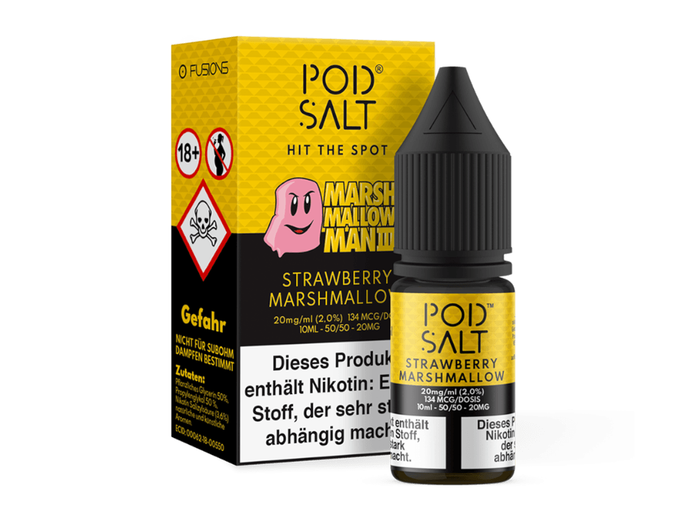 Pod Salt Fusion - Marshmallow Man 3 - Nikotinsalz Liquid - time4vape