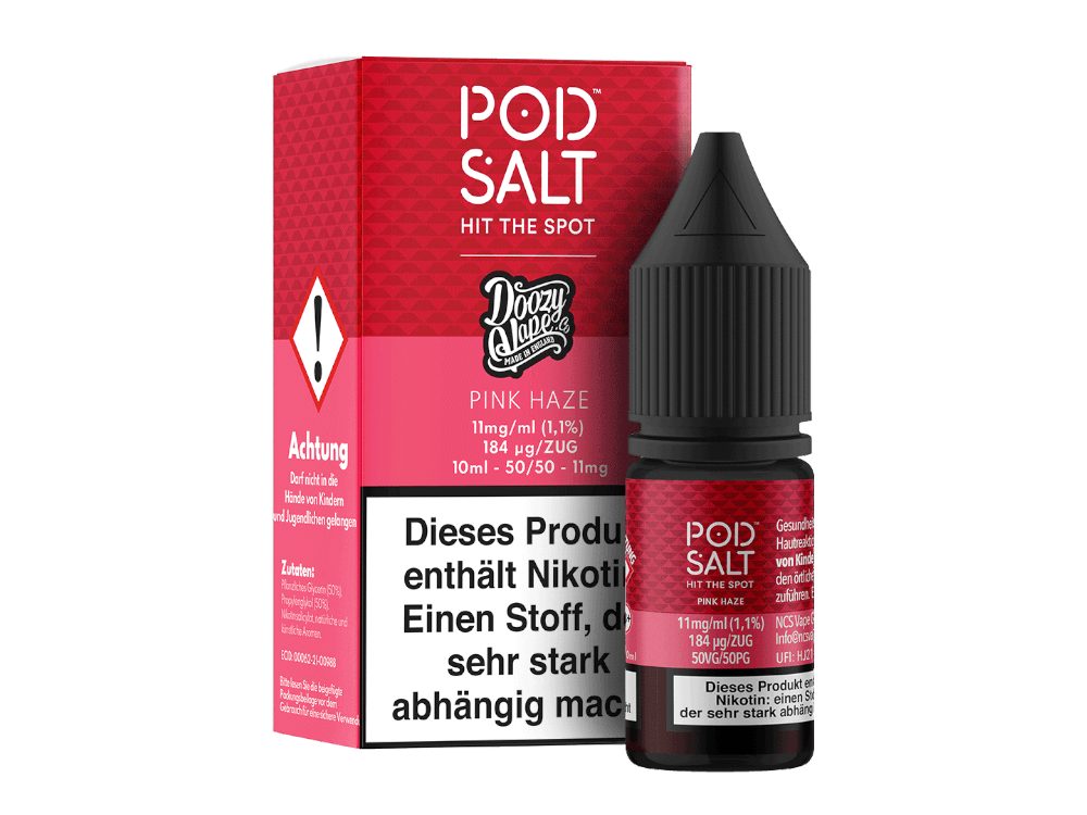 Pod Salt Fusion - Pink Haze - Nikotinsalz Liquid - time4vape