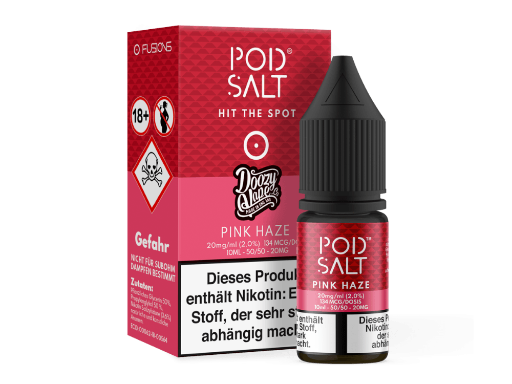 Pod Salt Fusion - Pink Haze - Nikotinsalz Liquid - time4vape