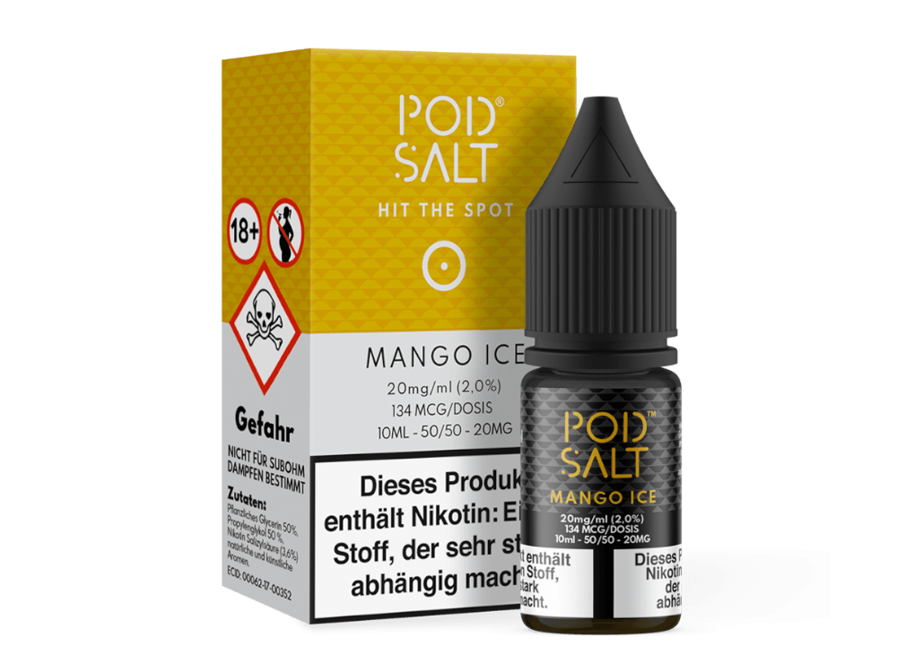 Pod Salt - Mango Ice - Nikotinsalz Liquid - time4vape