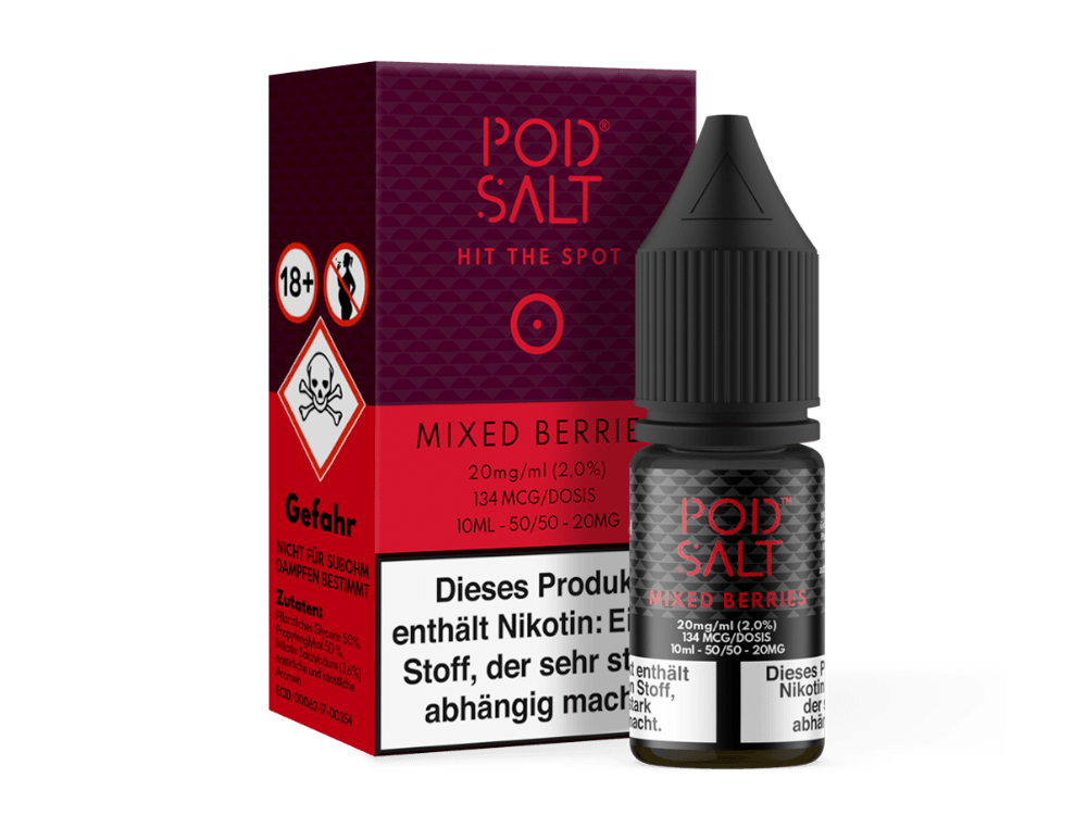 Pod Salt - Mixed Berries - Nikotinsalz Liquid - time4vape