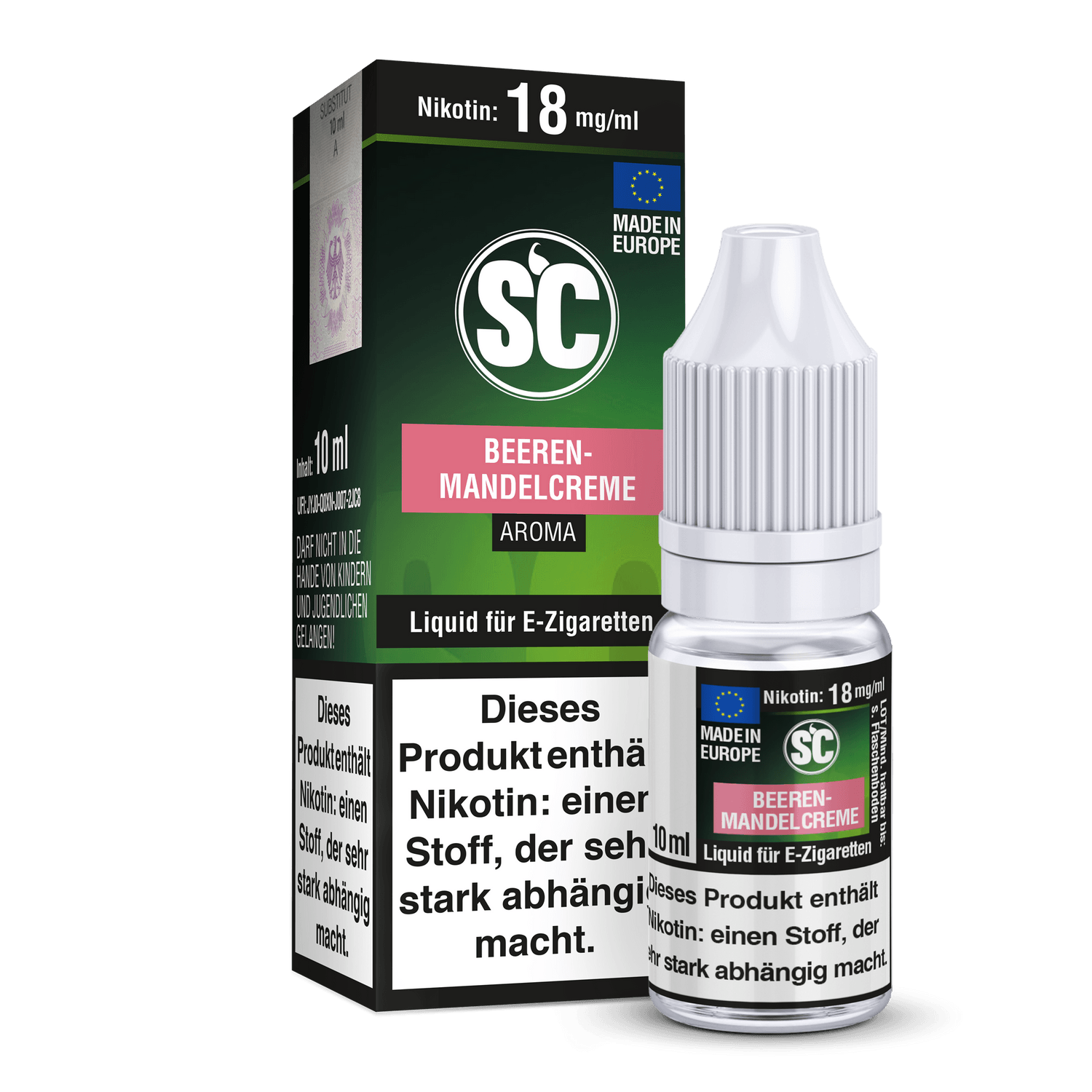 SC - Beeren-Mandelcreme - E-Zigaretten Liquid - time4vape