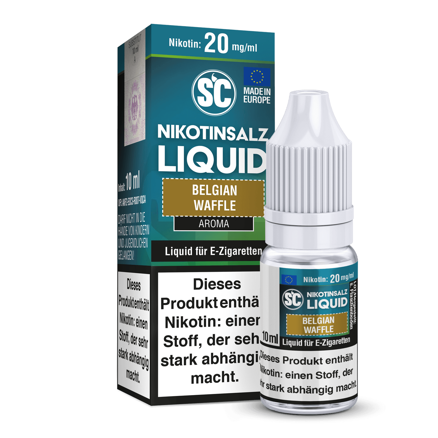 SC - Belgian Waffle - Nikotinsalz Liquid - time4vape