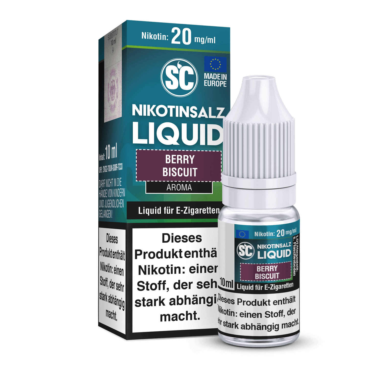 SC - Berry Biscuit - Nikotinsalz Liquid - time4vape