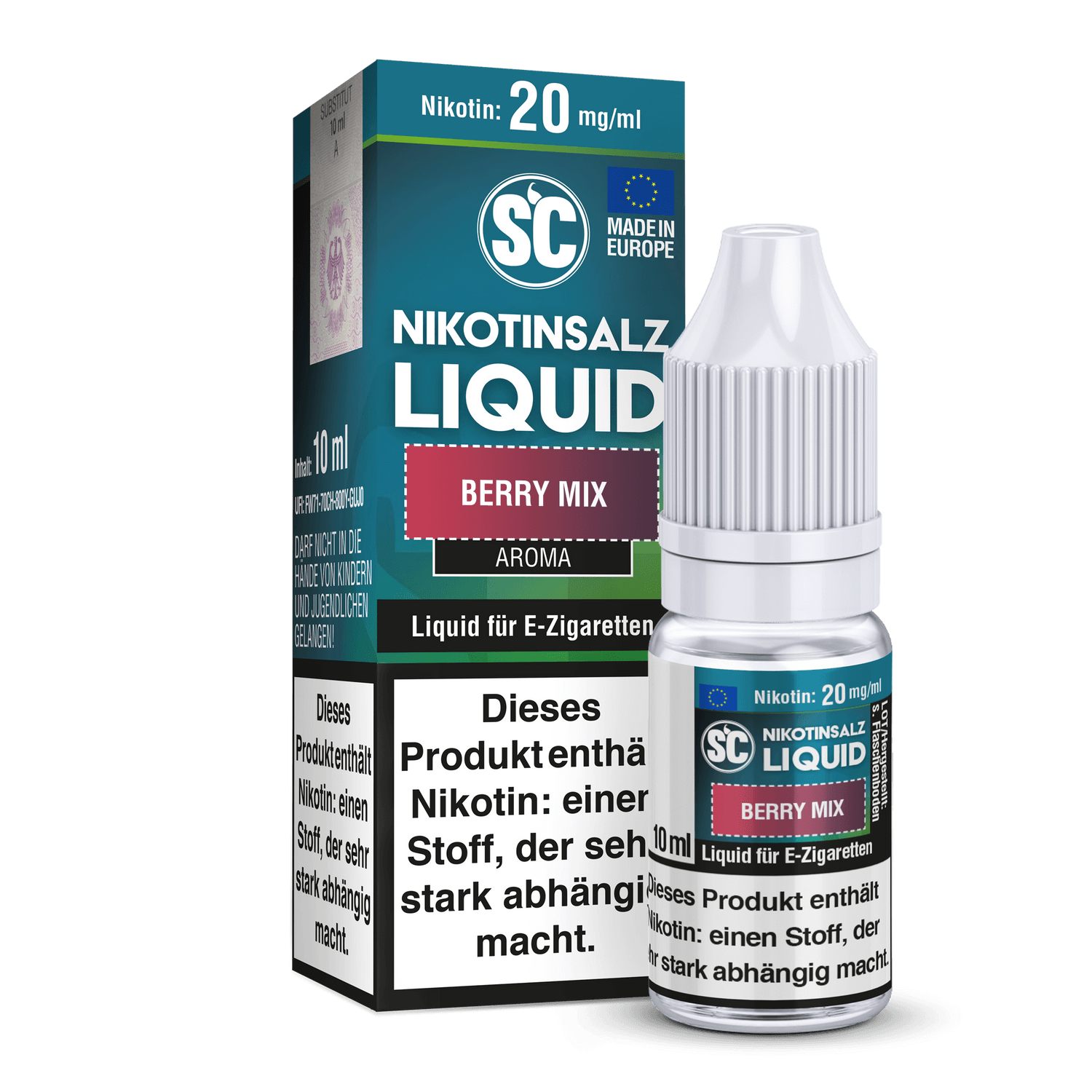 SC - Berry Mix - Nikotinsalz Liquid - time4vape