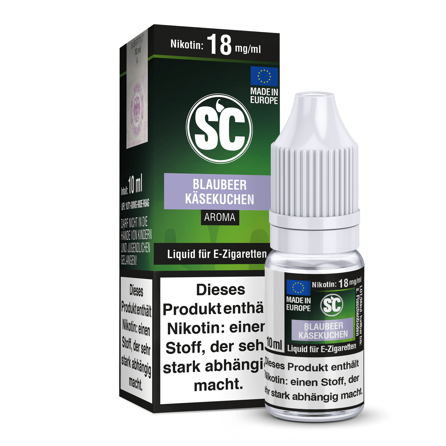 SC - Blaubeer Käsekuchen - E-Zigaretten Liquid - time4vape