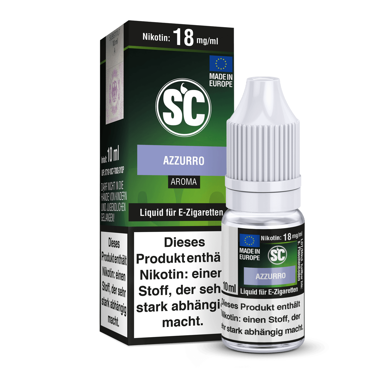 SC - Blue / Azzuro - E-Zigaretten Liquid - time4vape