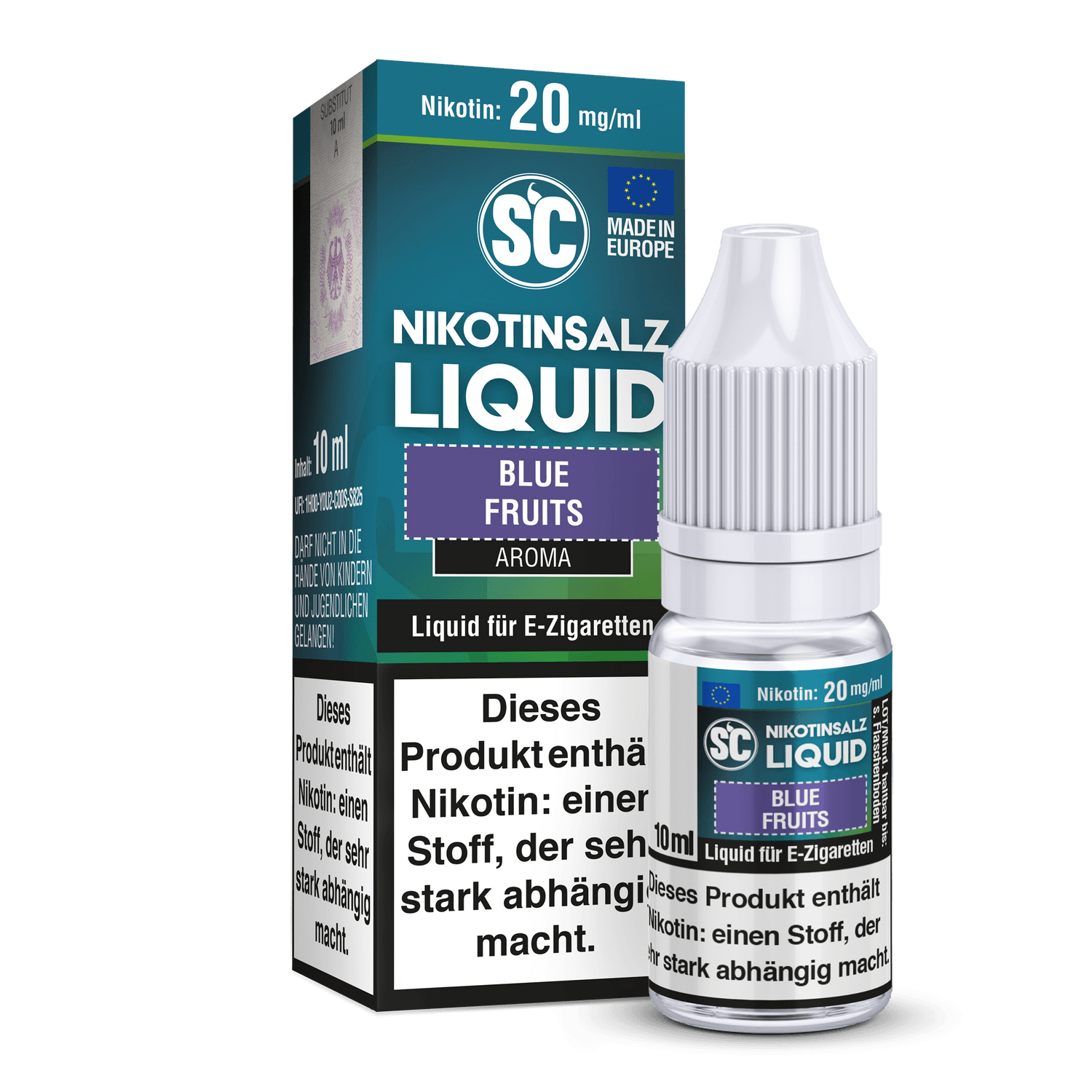 SC - Blue Fruits - Nikotinsalz Liquid - time4vape