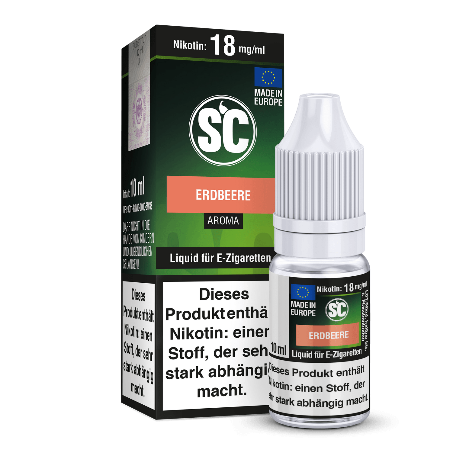 SC - Erdbeere - E-Zigaretten Liquid - time4vape