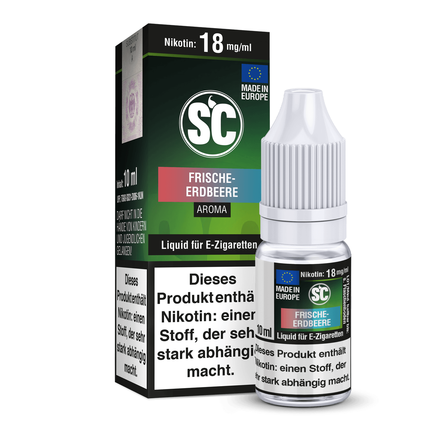 SC - Frische Erdbeere - E-Zigaretten Liquid - time4vape