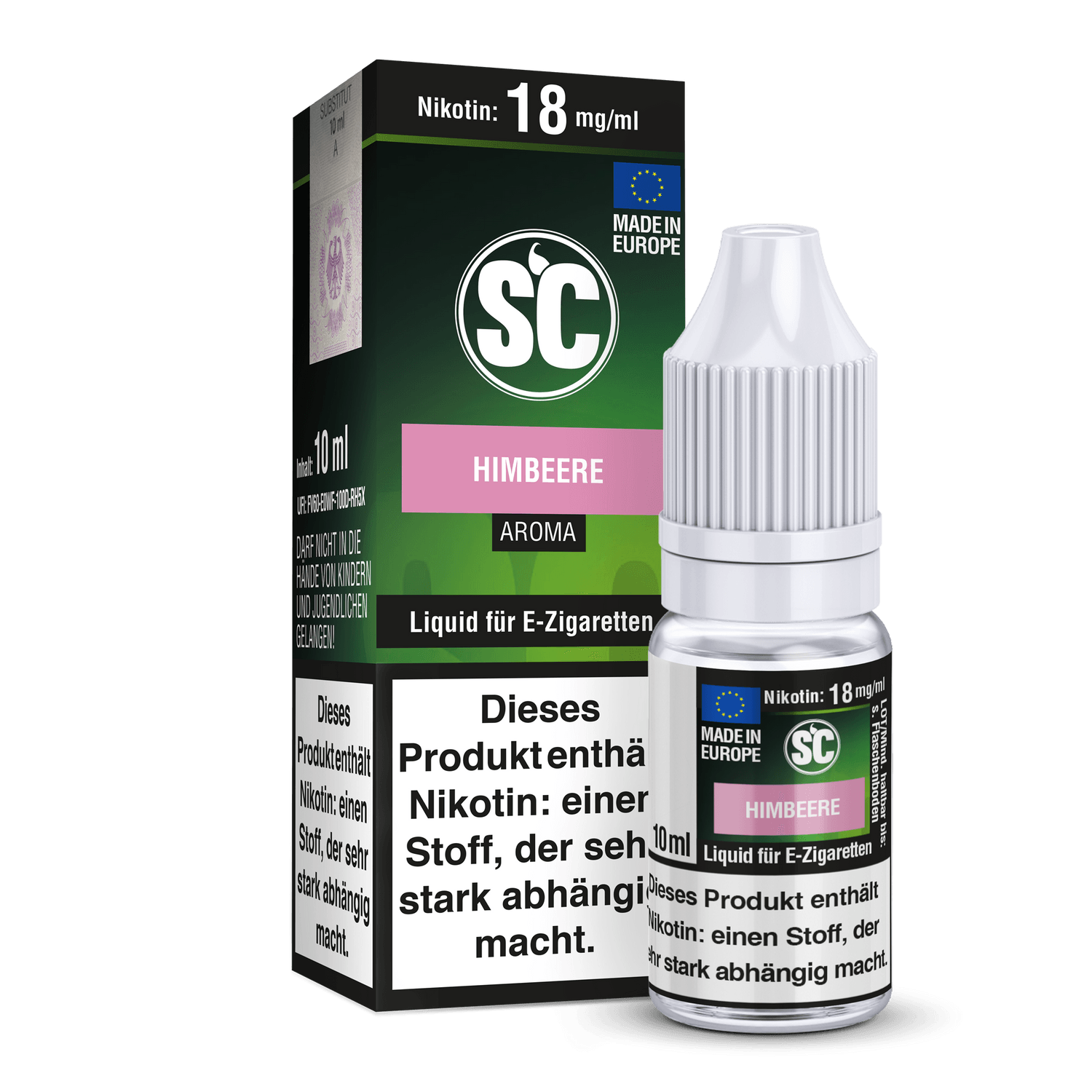 SC - Himbeere - E-Zigaretten Liquid - time4vape