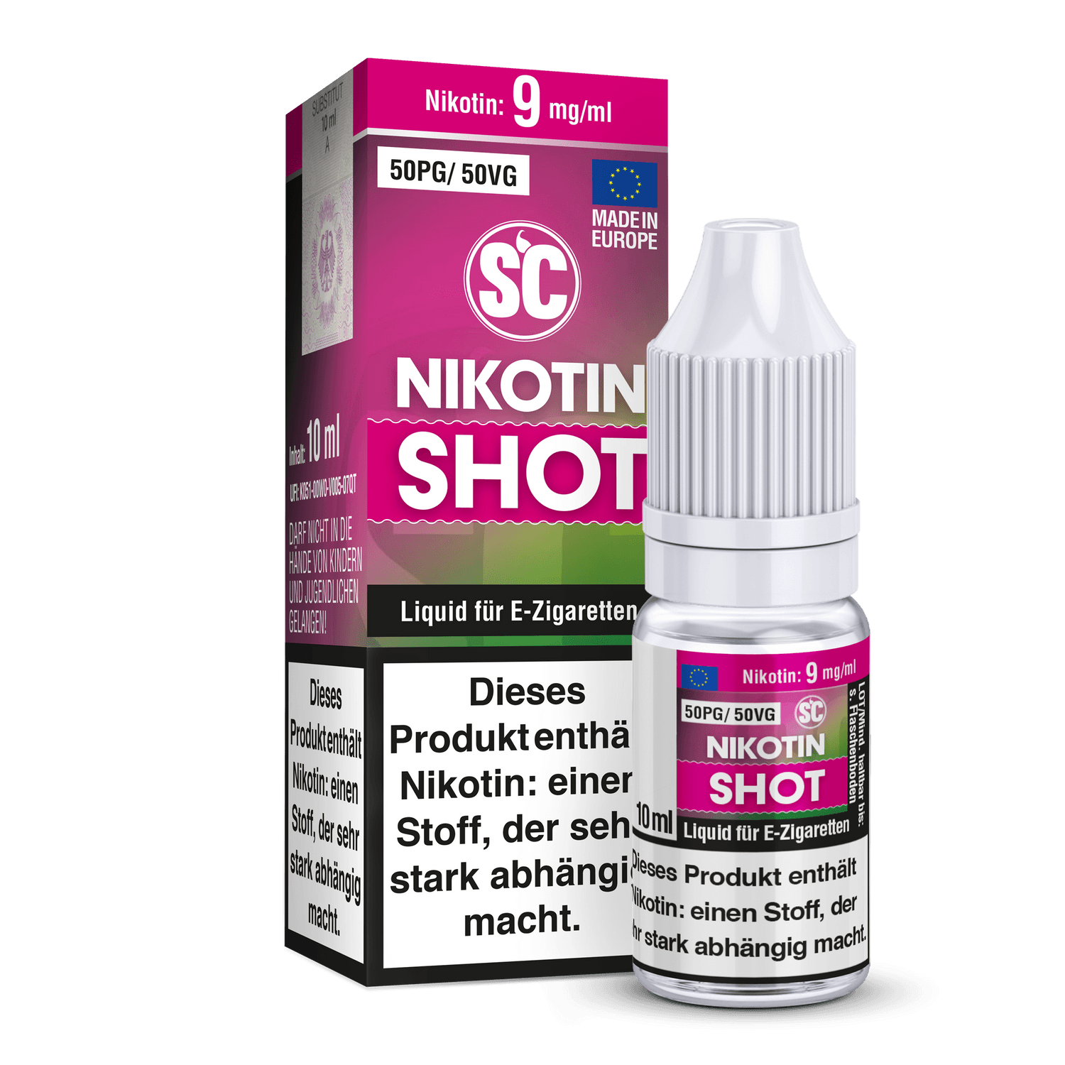 SC - Nikotin Shot VPG 50/50 (3, 6, 12, 18, 20 mg/ml) - time4vape