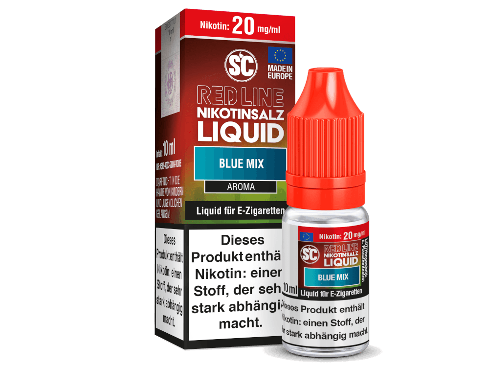 SC - Red Line - Blue Mix - Nikotinsalz Liquid (10 ml) - time4vape
