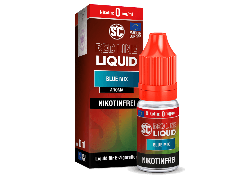 SC - Red Line - Blue Mix - Nikotinsalz Liquid (10 ml) - time4vape