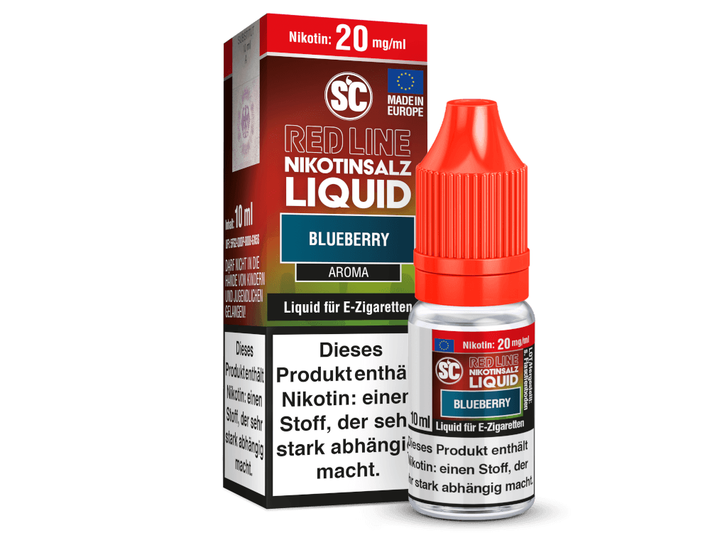 SC - Red Line - Blueberry - Nikotinsalz Liquid - time4vape