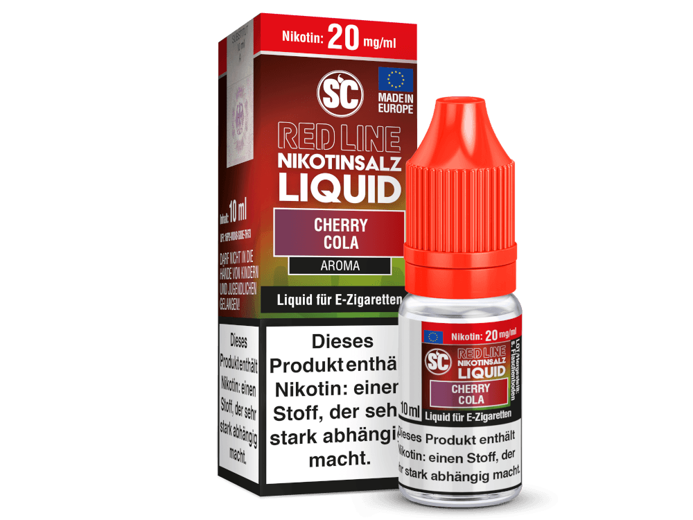 SC - Red Line - Cherry Cola - Nikotinsalz Liquid - time4vape
