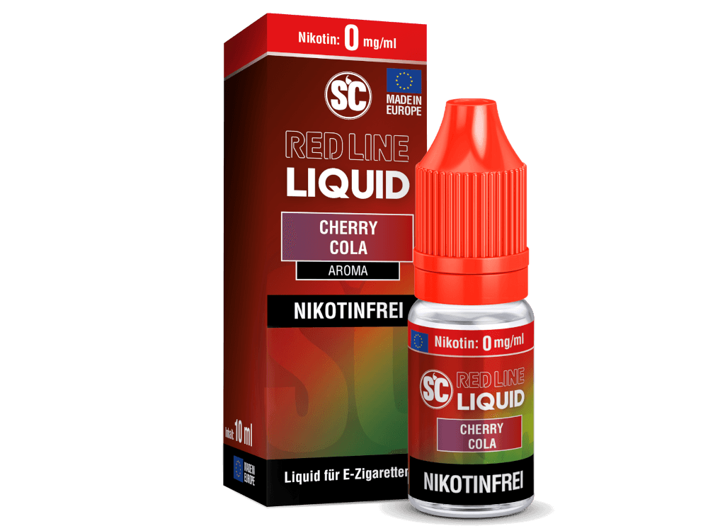 SC - Red Line - Cherry Cola - Nikotinsalz Liquid - time4vape