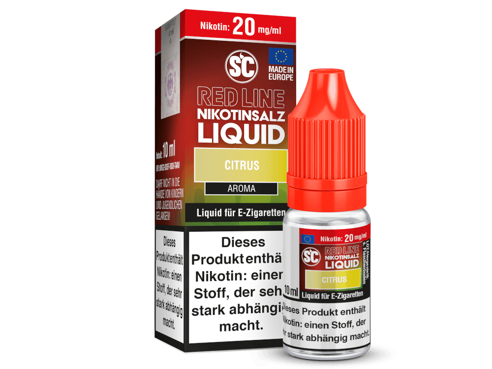 SC - Red Line - Citrus - Nikotinsalz Liquid (10 ml) - time4vape