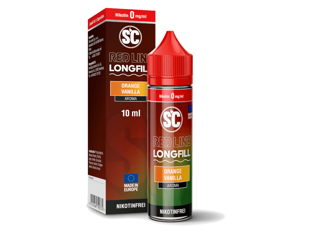 SC - Red Line - Orange Vanilla - Aroma - Longfill (10 ml) - time4vape