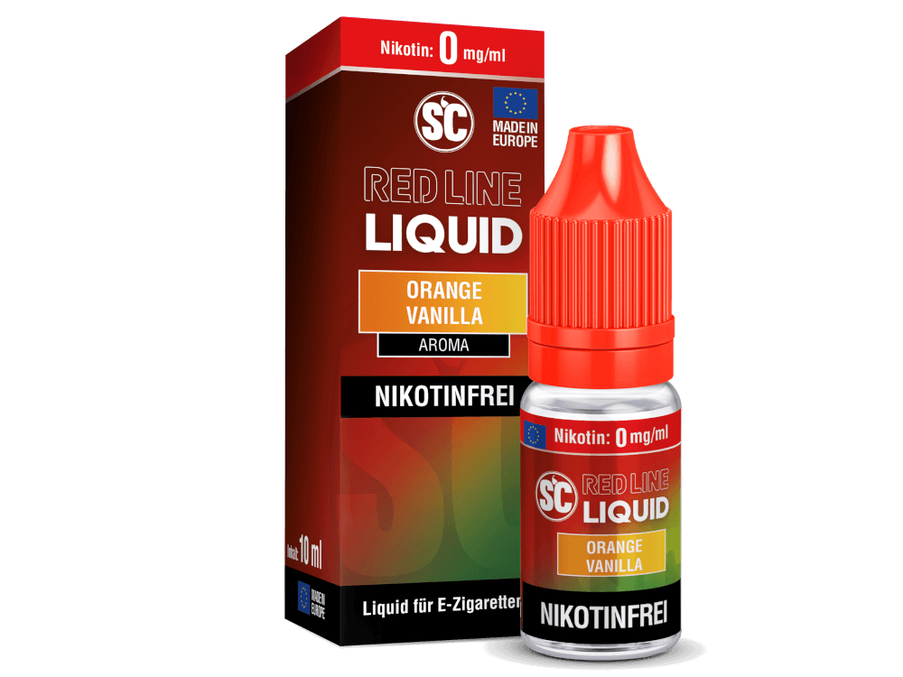 SC - Red Line - Orange Vanilla - Nikotinsalz Liquid - time4vape