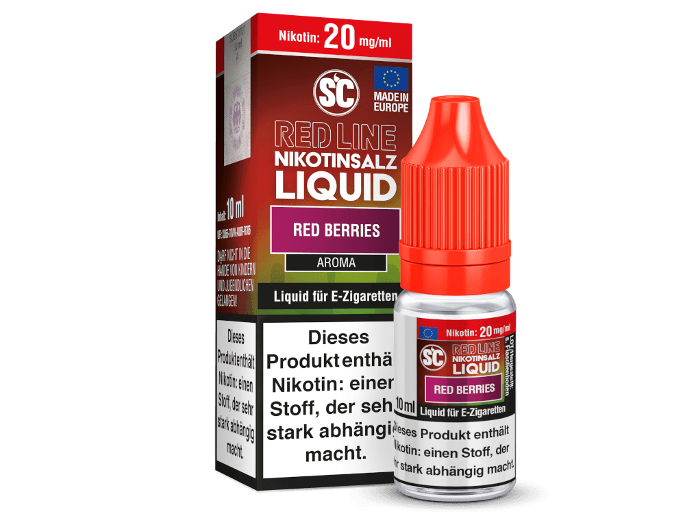 SC - Red Line - Red Berries - Nikotinsalz Liquid - time4vape