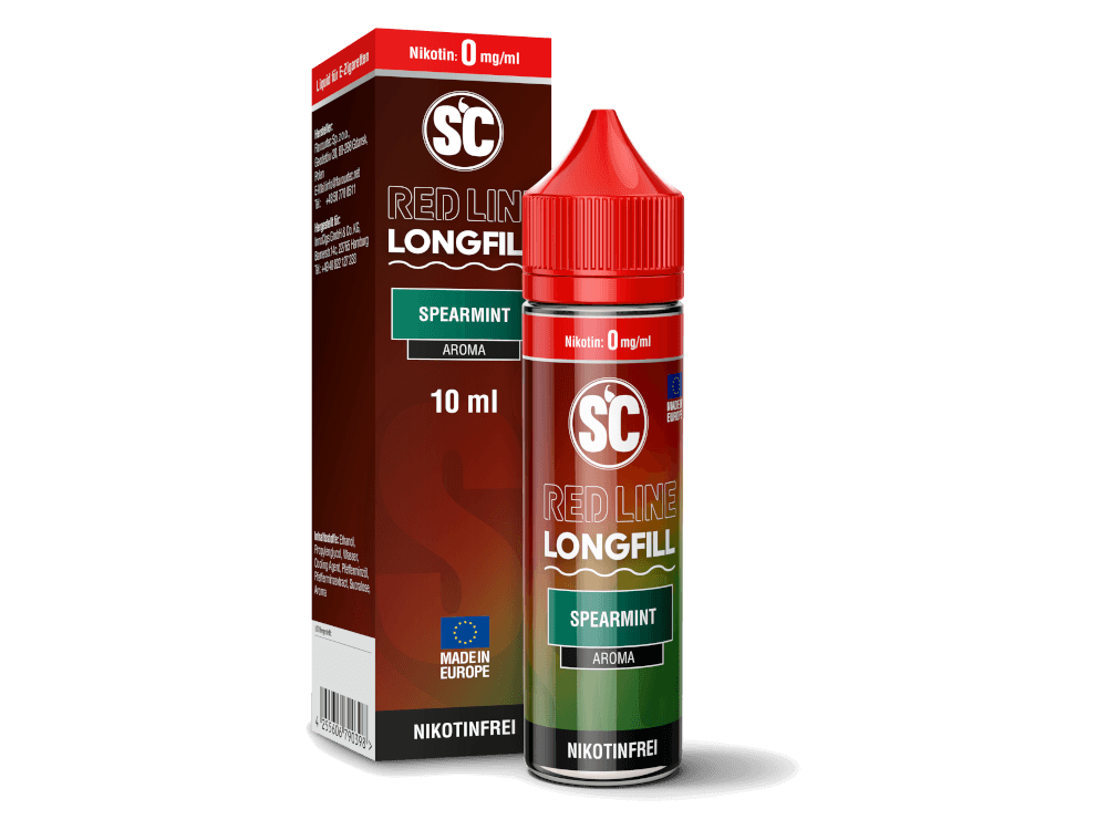 SC - Red Line - Spearmint - Aroma - Longfill (10 ml) - time4vape