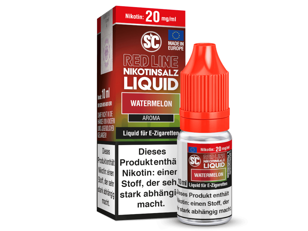 SC - Red Line - Watermelon - Nikotinsalz Liquid - time4vape