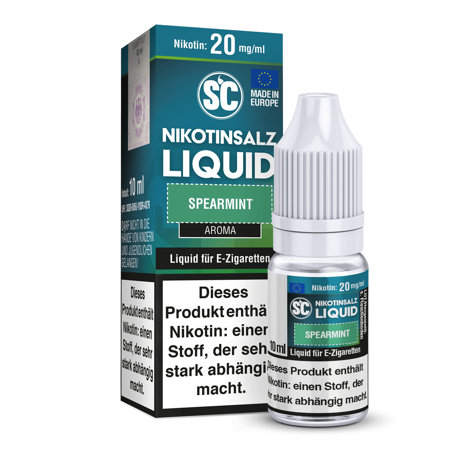 SC - Spearmint - Nikotinsalz Liquid - time4vape