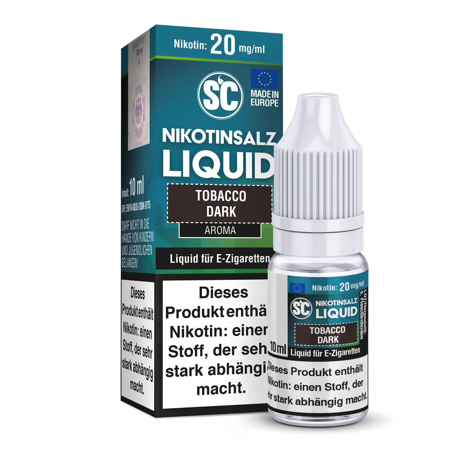 SC - Tobacco Dark - Nikotinsalz Liquid - time4vape