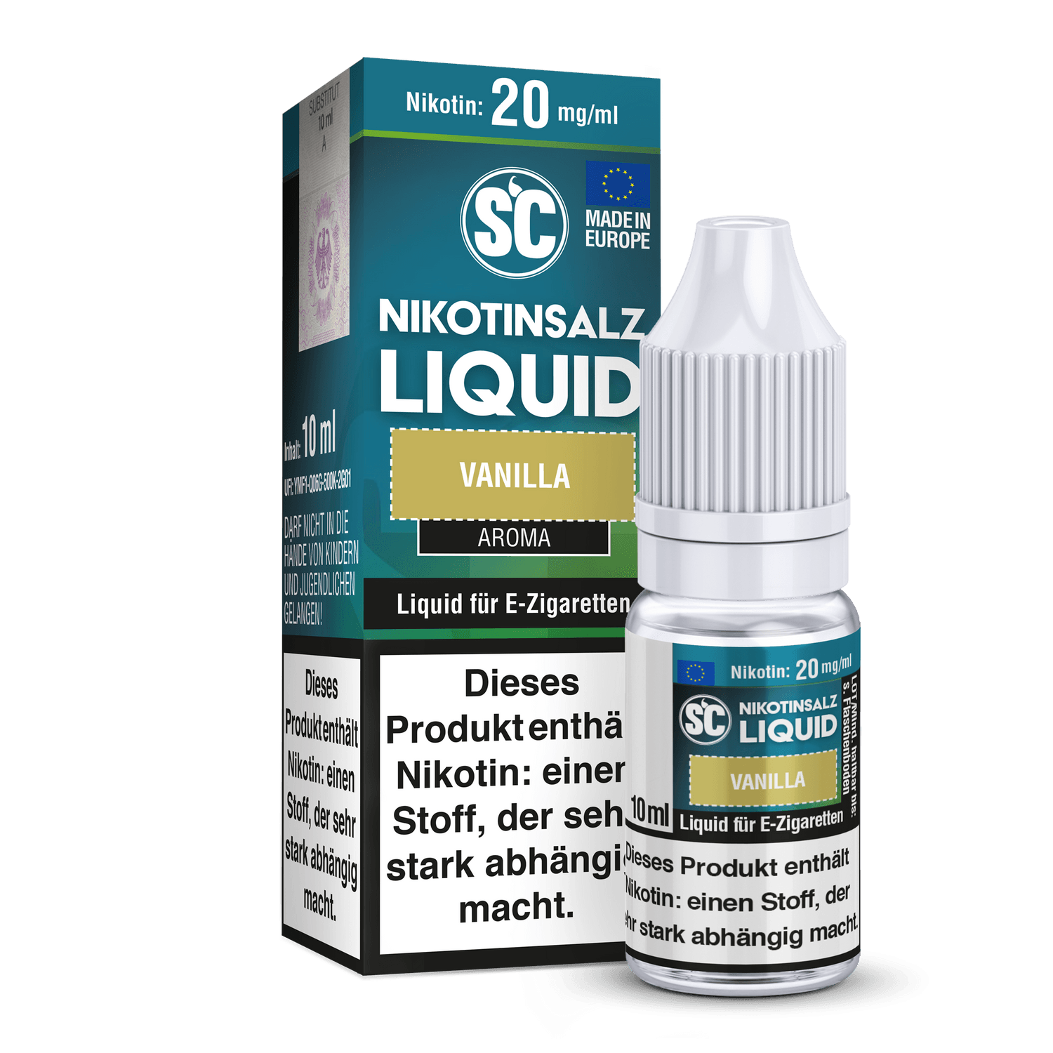 SC - Vanilla - Nikotinsalz Liquid - time4vape