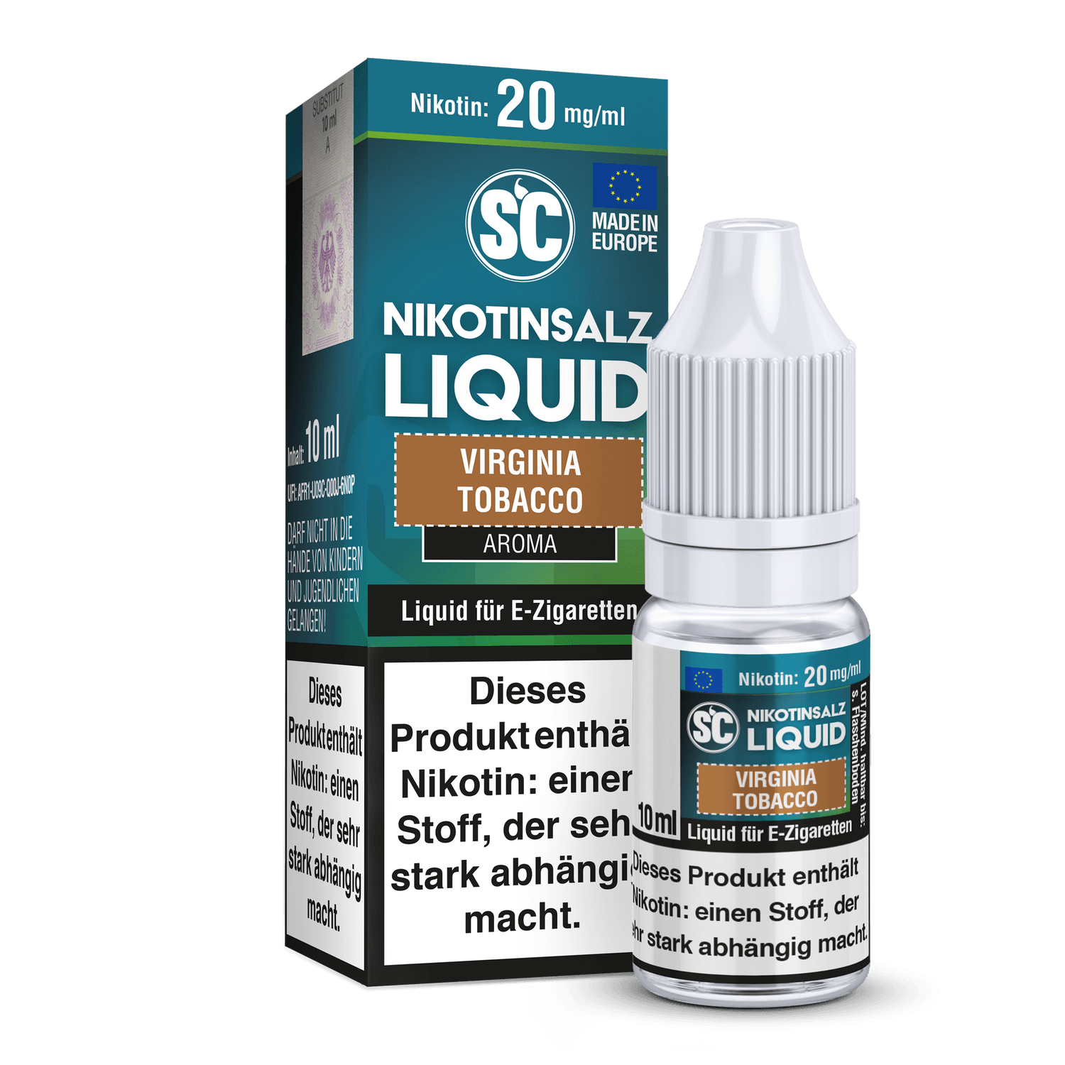 SC - Virginia Tobacco - Nikotinsalz Liquid - time4vape