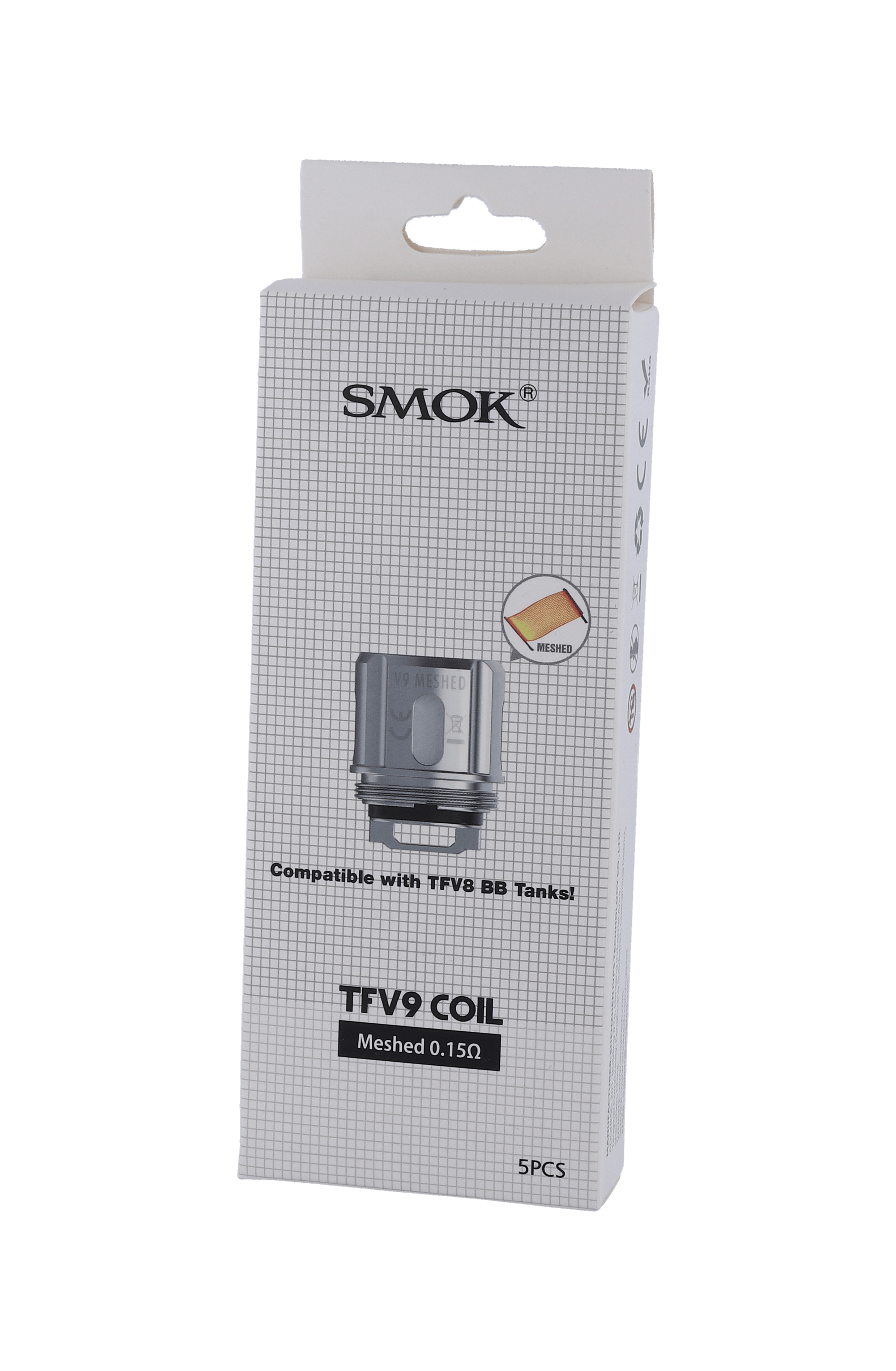 Smok - V9 0,15 Ohm Mesh Head (5 Stück pro Packung) - time4vape