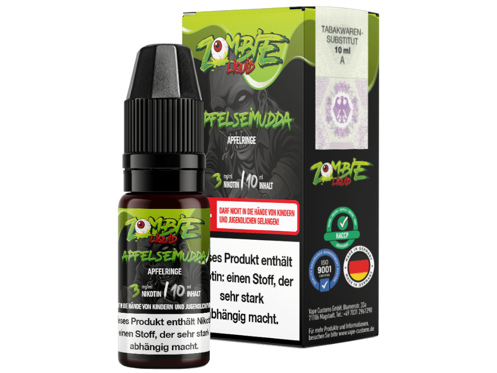 Zombie - E-Zigaretten Liquid - ApfelseiMudda - time4vape