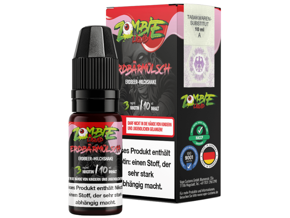 Zombie - E-Zigaretten Liquid - Erdbärmülsch - time4vape