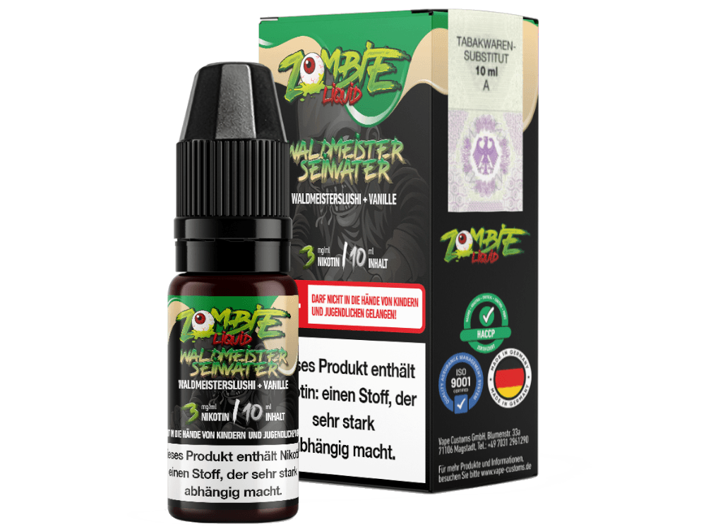 Zombie - E-Zigaretten Liquid - WaldmeisterseinVater - time4vape