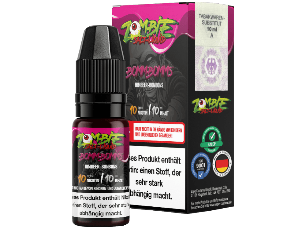 Zombie - Nikotinsalz Liquid - Bommbomms - time4vape