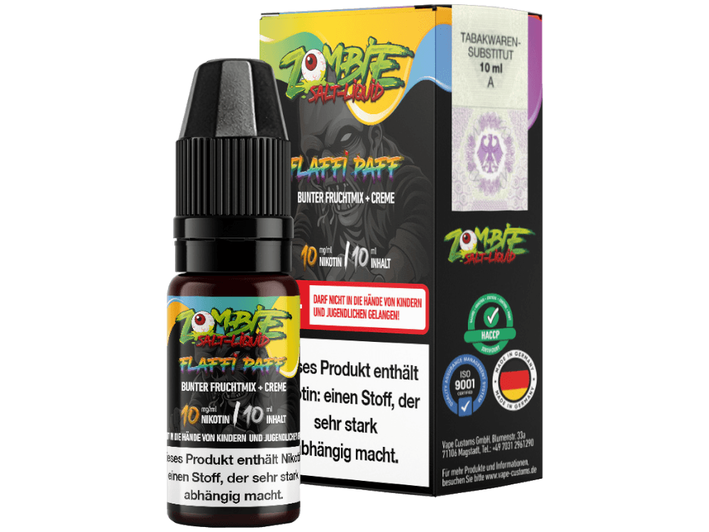 Zombie - Nikotinsalz Liquid - Flaffi Paff - time4vape