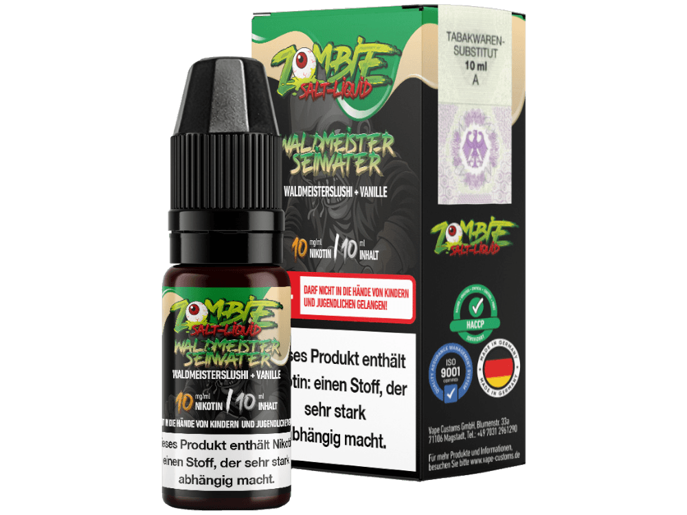 Zombie - Nikotinsalz Liquid - WaldmeisterseinVater - time4vape