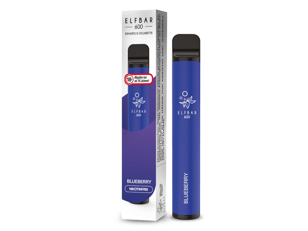 Elf Bar - 600 - (2 ml) 0 mg/ml - Einweg E-Zigarette - time4vape